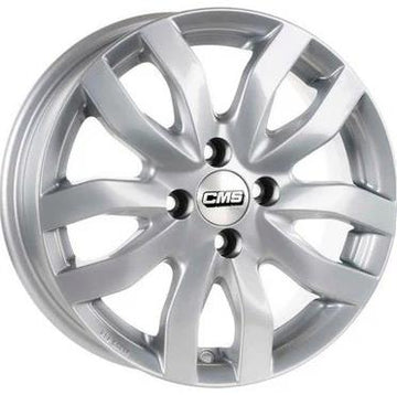 CMS-985-04 6.0x15" -5x100 ET38 57.1 Racing Silver Jant (4 Adet)